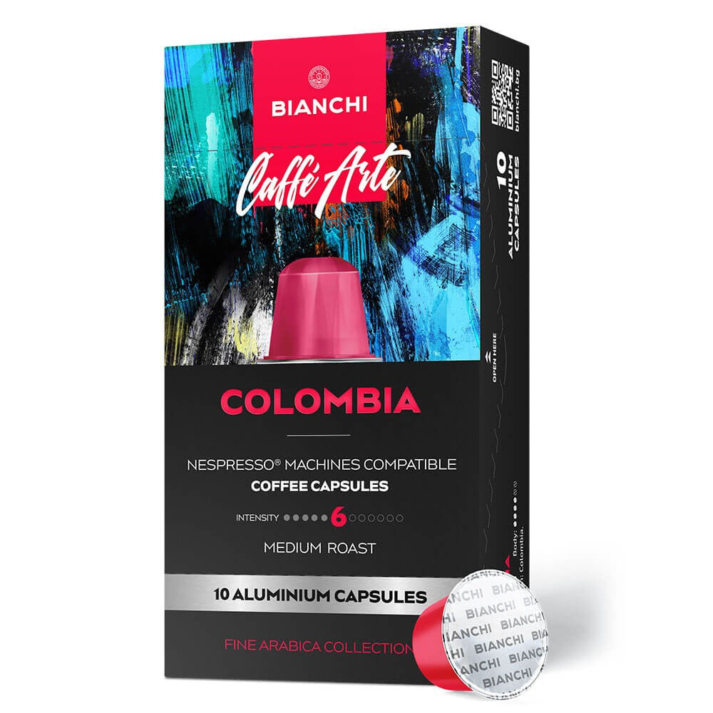 Bianchi Colombia кафе капсули 10 бр Nespresso