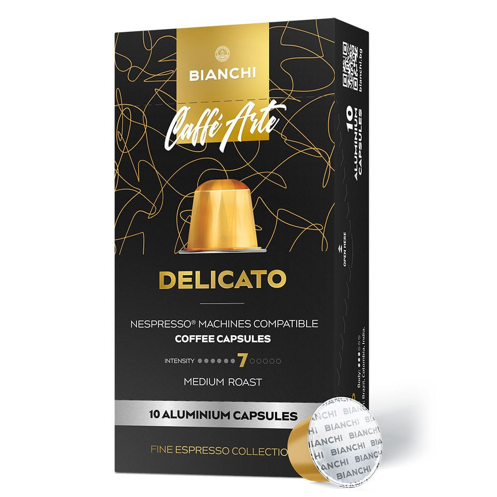 Bianchi Delicato кафе капсули 10 бр Nespresso
