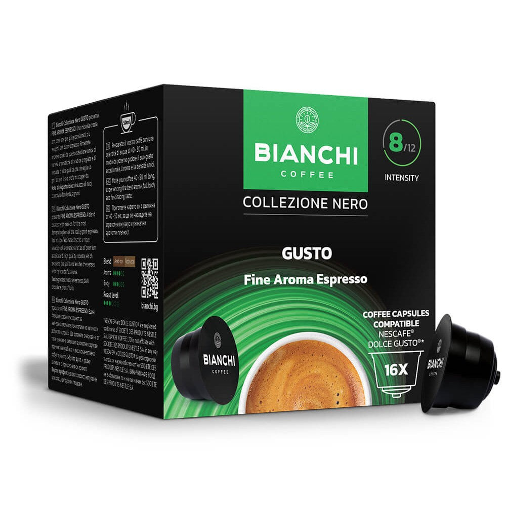 Bianchi Gusto Fine Aroma капсули 16 бр Dolce Gusto
