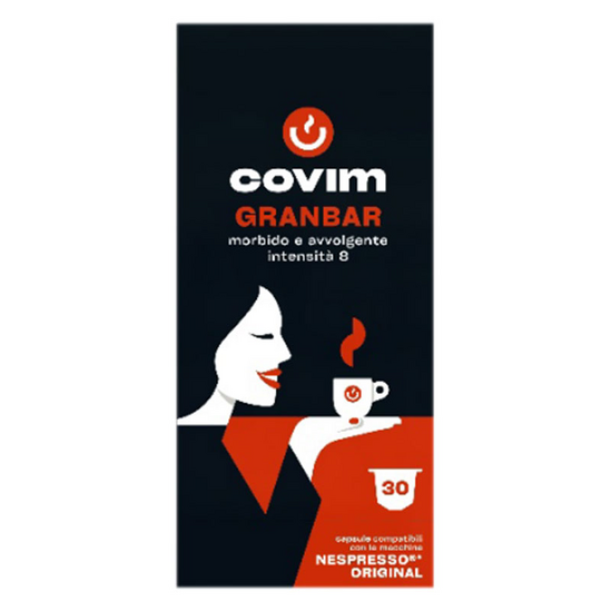 COVIM Granbar алуминиеви капсули Nespresso 30 бр.