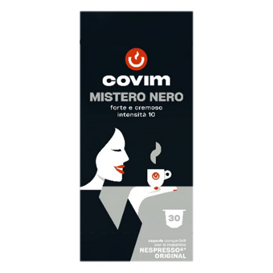 COVIM Mistero Nero алуминиеви капсули Nespresso 30 бр.